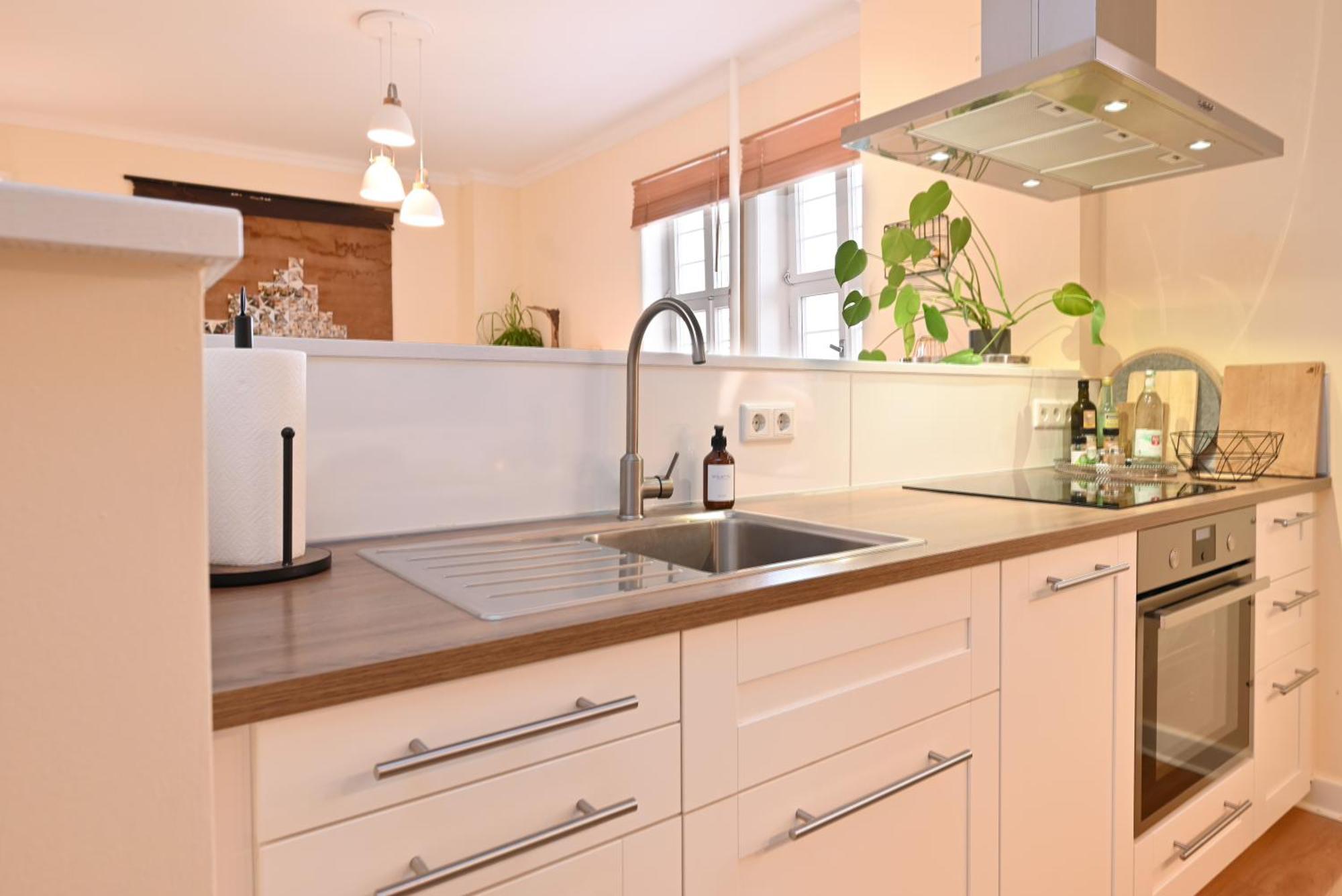 Graefin Anna - Design-Apartment In Der Historischen Hinterburg Schlitz - Nahe Fulda Und Bad Hersfeld Buitenkant foto